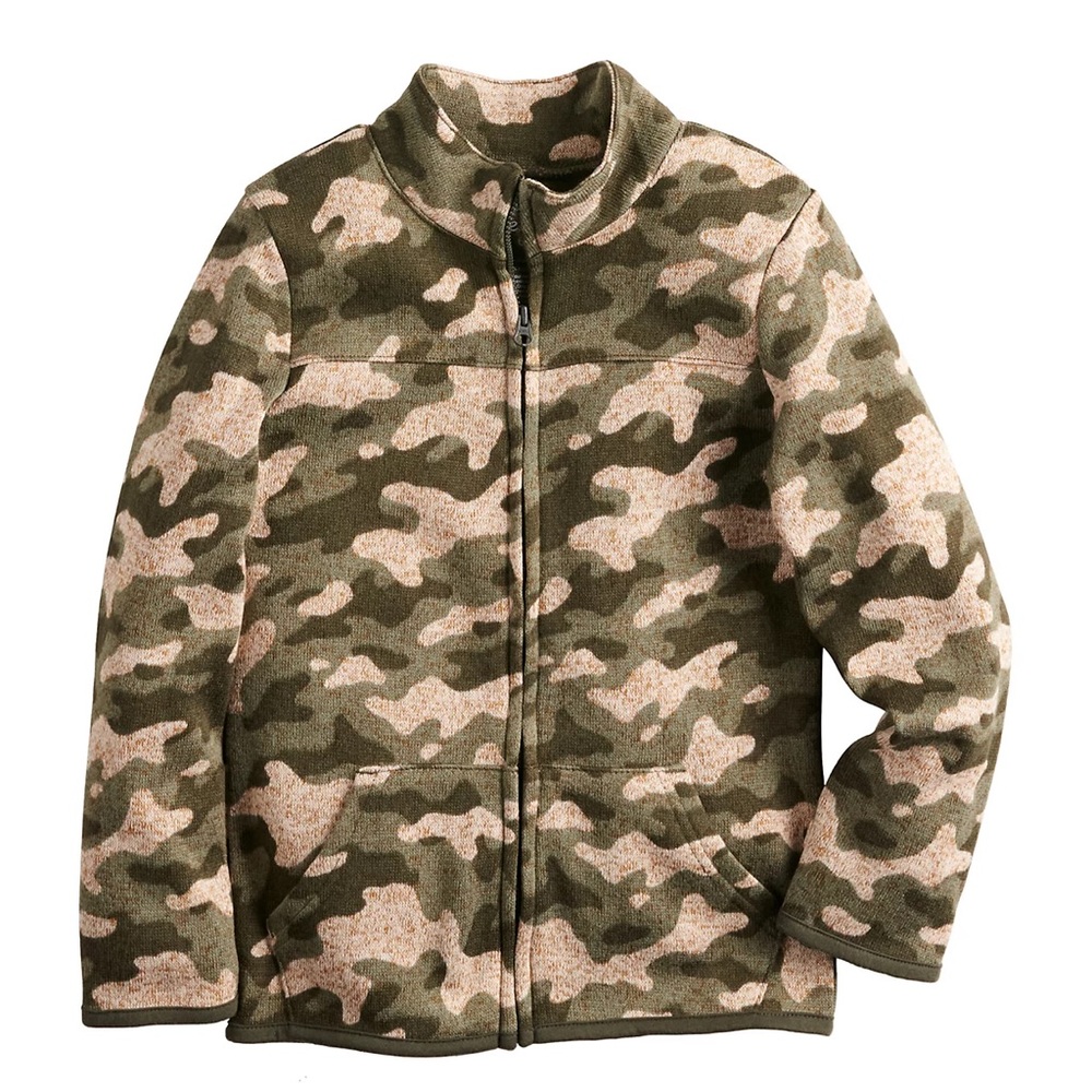 Jumping Beans Sweater Fleece Full Zip Jacket